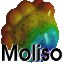 MolIso - a program for colour-mapped iso-surfaces.